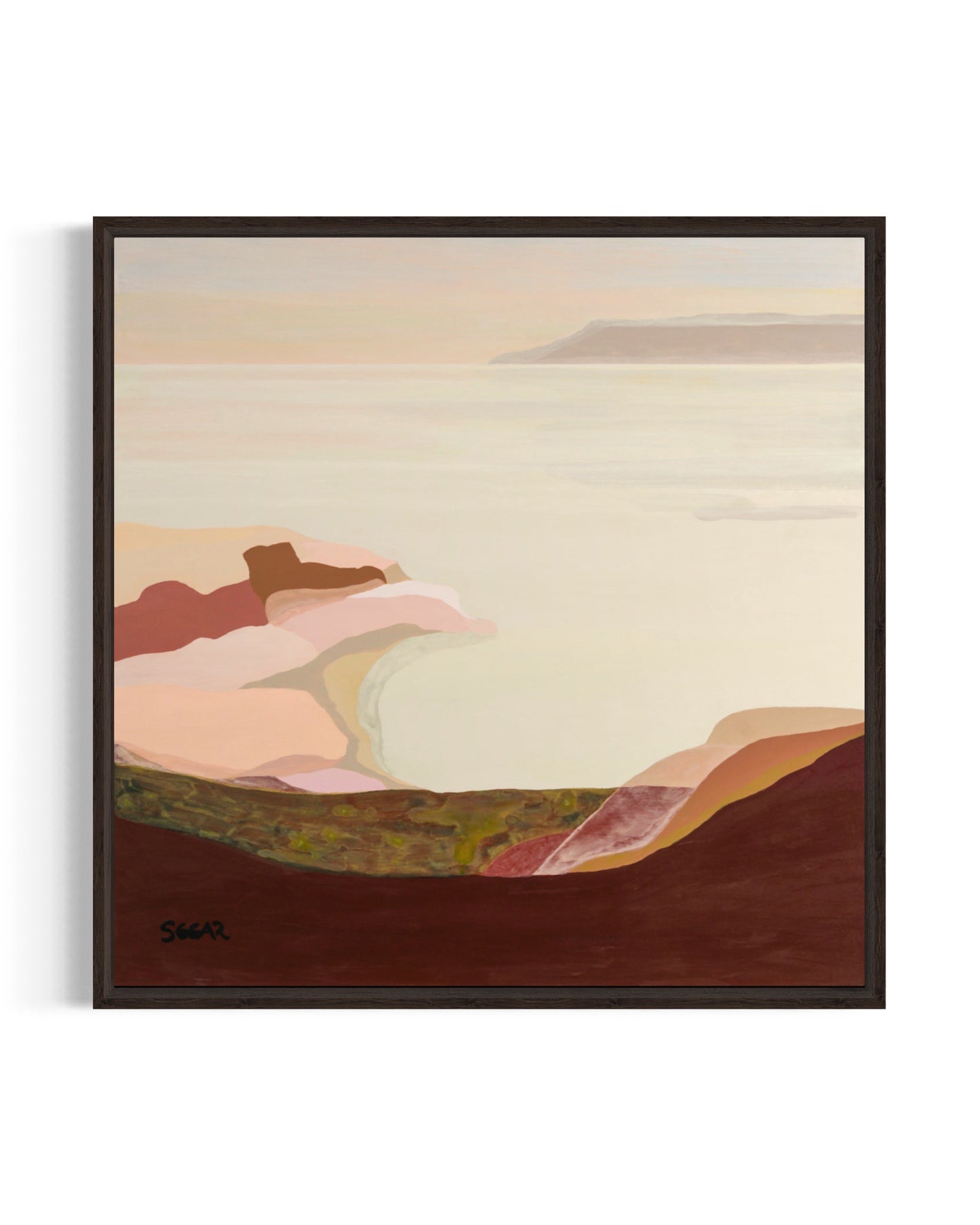 Apricot Sky Canvas Print