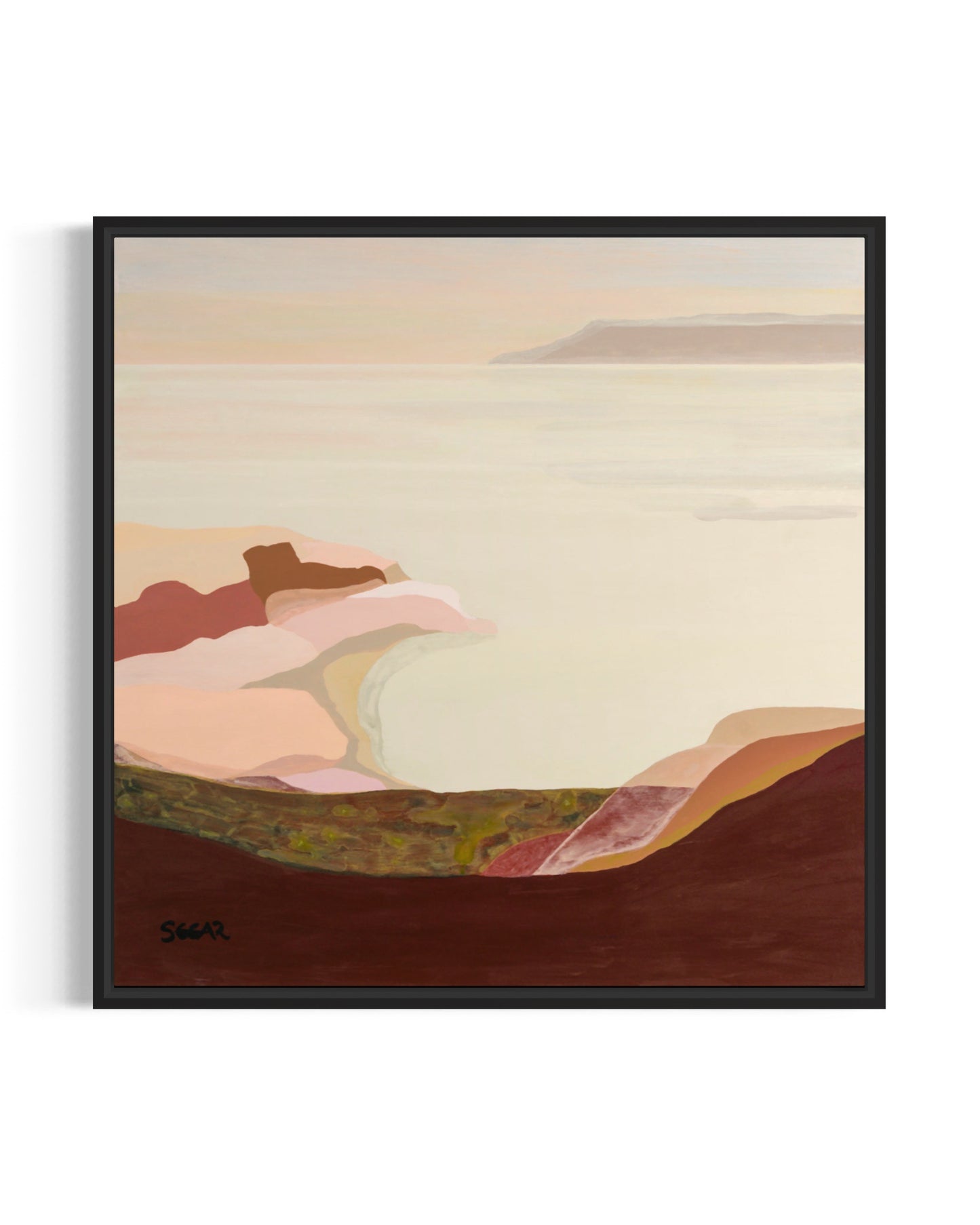 Apricot Sky Canvas Print