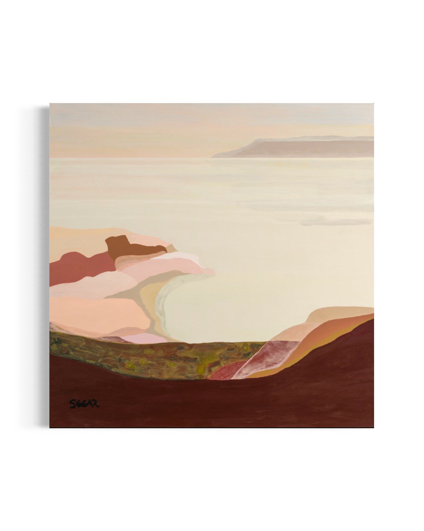 Apricot Sky Canvas Print