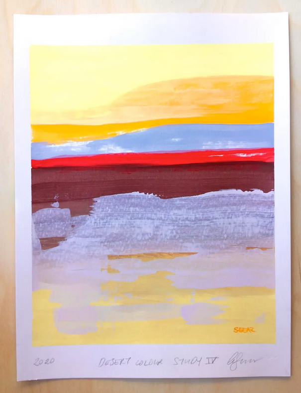 Desert Colour Study IV
