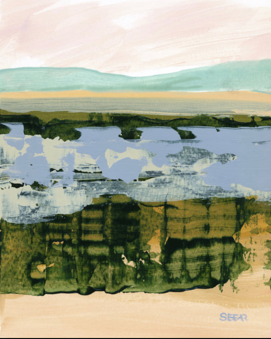 Prairie Colour Study I Fine Art Print